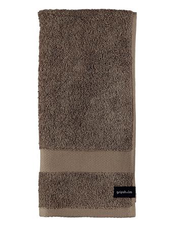 Towel Gripsholm 50X70 Home Textiles Bathroom Textiles Towels & Bath Towels Brun Gripsholm