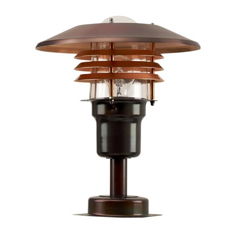 Westal Tellus Fotlykt 330 x 260 mm Kobber, Belysning