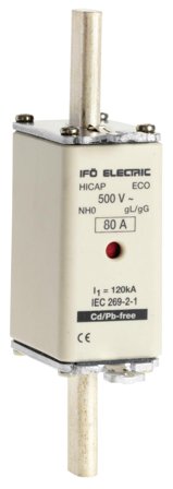 Ifö Electric Eco gG Knivsäkring 690V, strl 00 50A, 3-pack, Elfördelning & strömförsörjning