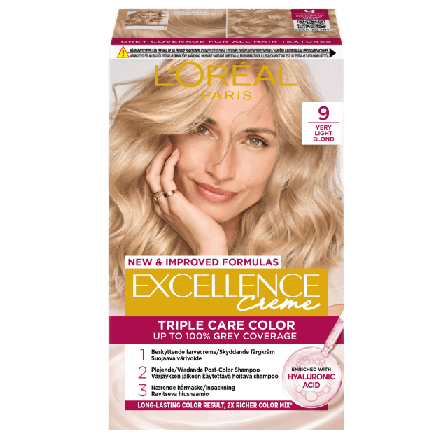 L'Oréal Paris Excellence Créme Hårfärg Dam Gul ONESIZE