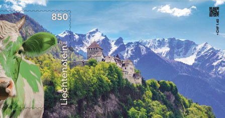 Liechtenstein - CHLI: green - Kryptofrimærke