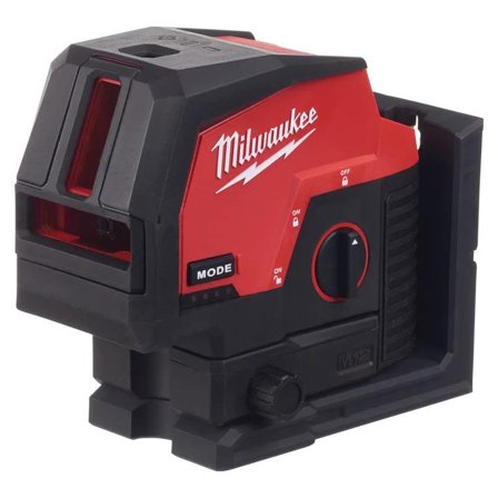 Milwaukee M12 CLLP-0C Kombilaser grønn, uten batterier og lader, Laserinstrumenter