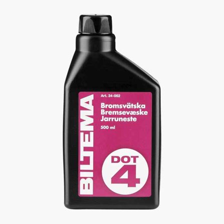 Bromsvätska DOT 4 500 ml - Biltema