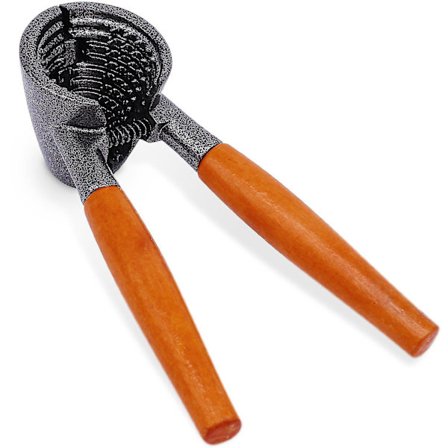 Kraftig Nötknäppare Pekannöt Valnöt Tång Öppnare Verktyg Med Trähandtag