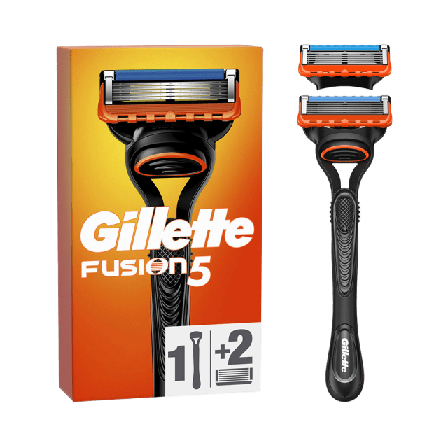 Gillette Mach3 Rakhyvel för män, 1 rakhyvel, 2 rakblad Rakning Herr 1CT