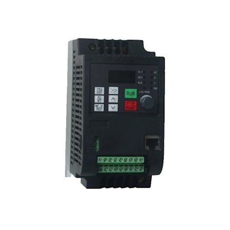 VFD Inverter, 0~400Hz Frekvensområde, 220V Indgang til 380V Udgang,220V til 380V 2.2KW, Enkeltfase 220V, Trefase 380V