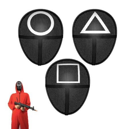 Kalmaripeli Mask - Cosplay Halloween -