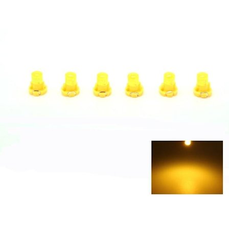 T3 Gul Neo Wedge 6-pack led lampor instrument belysning