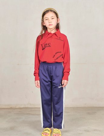 THE ANIMALS OBSERVATORY Eel Kid Polo Shirt Red - Red - 14 Y