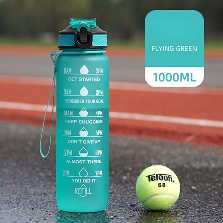 Vesipullo Sport Juomakuppi Muovinen vesikuppi