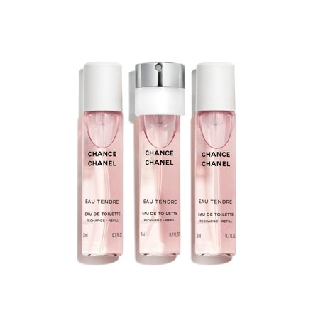 CHANEL CHANCE EAU TENDRE 3x20ml - Eau de Toilette