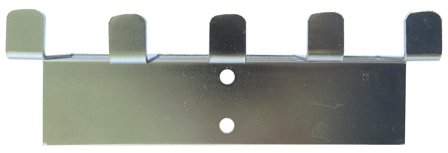 GBP 357049001 Pipeholder for 5 piper, 127 mm, Garasjeinnredning & oppbevaring