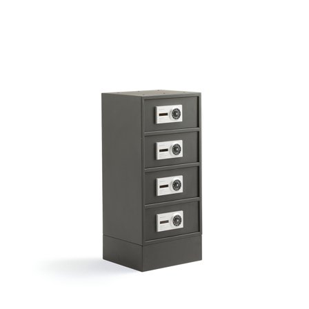 Tresor VALUE mit 4 Fächern und Codeschloss