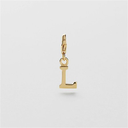 L Letter Charm
