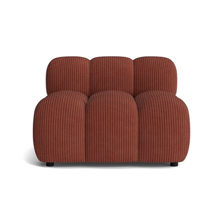 Puffy 1 personers modul - Lincoln Kobber - 95x95x64 - Sofa