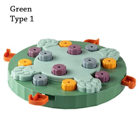 Hundpusselleksaker Matläckage Lek GRÖN TYP 1 - spot försäljning