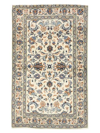 Hand Knotted Keshan Rug 90X145 Wool Small