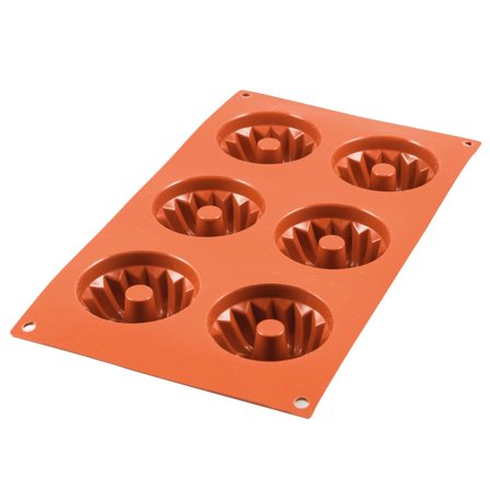 Silikomart Gugelhopf silikonform' - 'Terracotta