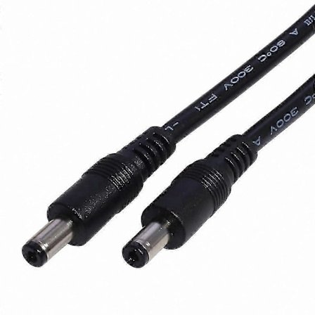 DC5521 Han til Han Adapterkabel - 18AWG Strømkabel til DC5.5mm x 2.1mm Enheder