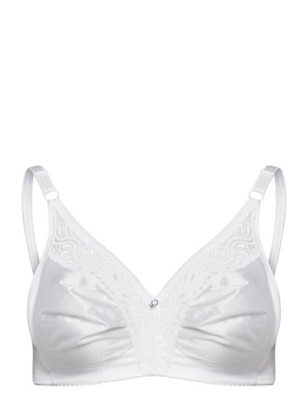 Abecita | Glitter,Soft Bra White | A 70 - 75