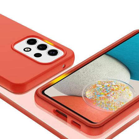 Samsung Galaxy A53 Skal - Silikon Rosa Rvelon Rosa