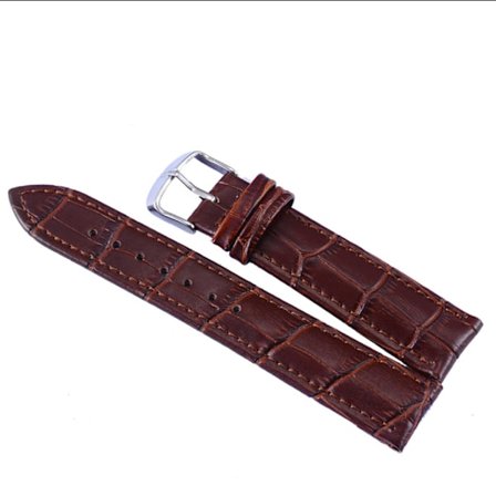 14mm Læder Urrem - Kalveskind Urremme til Mænd og Kvinder