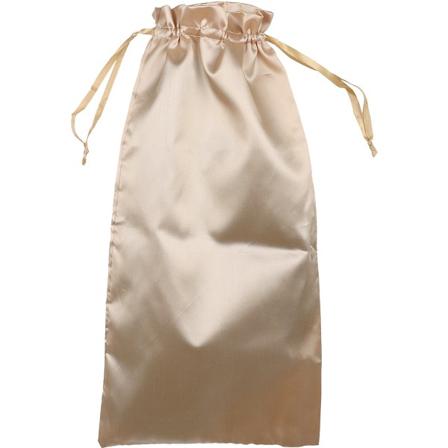 Satin förvaringspåse, 45 x 19.5 cm Guld