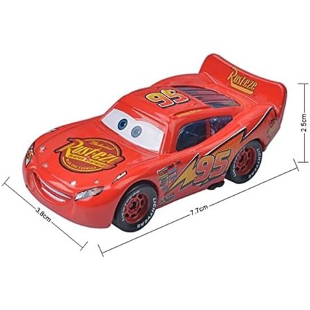 Disney Pixar Autot 3 Chick Hicks Poliisi McQueen Mater Fabulous Hudson Diecast Metalliseos Malli Auto Lelut Pojille (Väri: Chick Hicks)