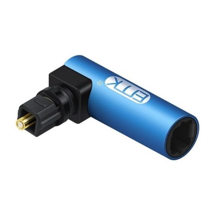 FRight Angle Digital Optical Audio Cable SPDIF Toslink 90 Degree Optical Adapter