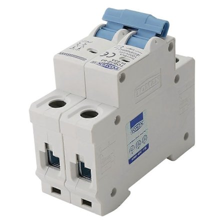 TOMZN 2P DC 1000V Solcell Mini Brytare DC MCB Brytare för PV System