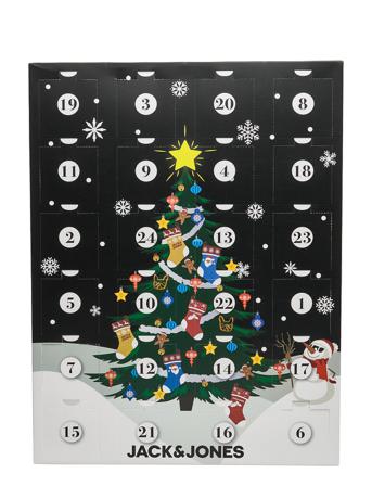 Jacchristmas Sock Calendar Sockor Strumpor Svart Jack & J S