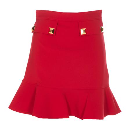 Elisabetta Franchi Short Roks , Roze , Dames , Maat: 2XS Korte rokken