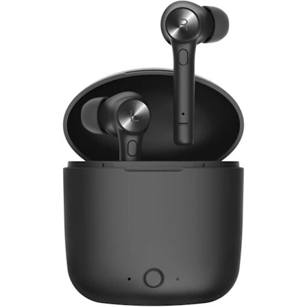 /EA/Bluetooth 5.0 Trådlösa Hörlurar, Bluedio Hi (Hurricane) Trådlösa Hörlurar med Laddningsfodral, Mini Bilheadset Inbyggd Mikrofon