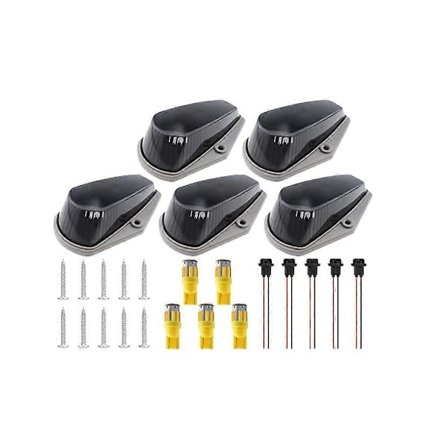 Til FORD F150 F250 F350 1973-1997 Tag Top Røg Cab Lys Amber Markeringslys