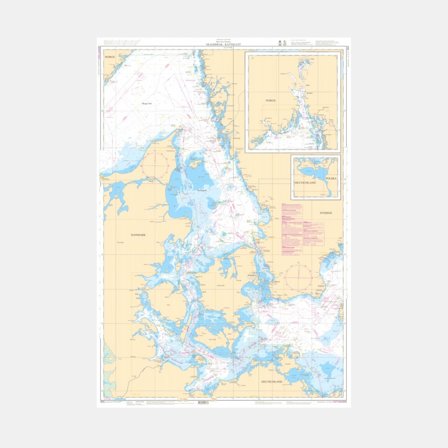 Carta de navegación Sjöfartsverket 8 Skagerrak - Kattegatt (Edición 2024)