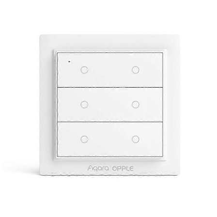2025 Aqara|OPPLE Trådløs Bryter Smart Homekit Fungerer med Home App Magnetisk Veggbryter Zigbee 3.0