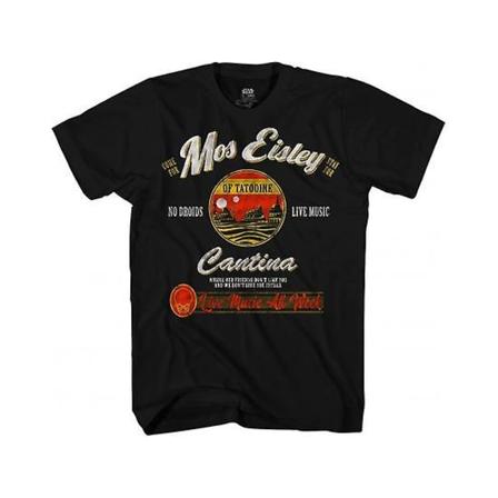 Mos Eisley Cantina Tatooine T-shirt för vuxna grafisk t-shirt för män S
