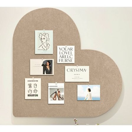 Väggdekoration Anslagstavla Fotovägg, Självhäftande Filttavla , Självhäftande fototavla, För hem & kontor