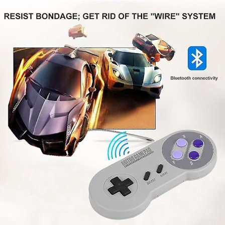 8Bitdo SNES30 Langaton Bluetooth-peliohjain Klassikko Kannettava
