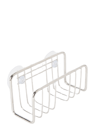 Åhléns Home Hållare för disksvamp Disktillbehör Silver ONESIZE