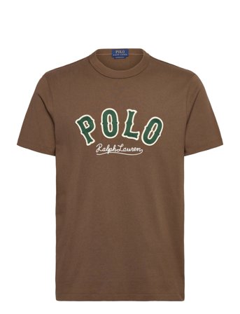 Polo Ralph Lauren Custom Slim Fit Western-Logo T-Shirt - Brown - XXL