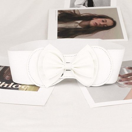 Elastiske bælter Taljerem HVID