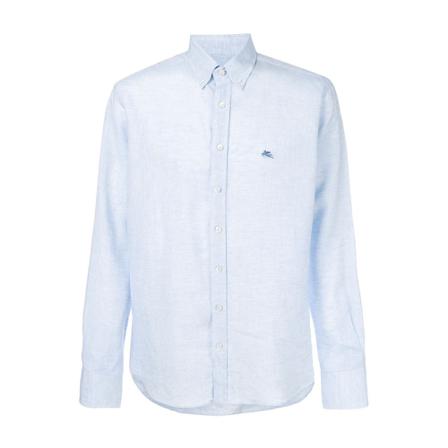 Etro Shirts Blå, Herre Skjorter