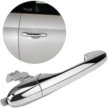 Vasemmanpuoleinen ohjaus, ulkokahva, Fiat 500 2012-2018, 68069942AC, oikea matkustajan puoli