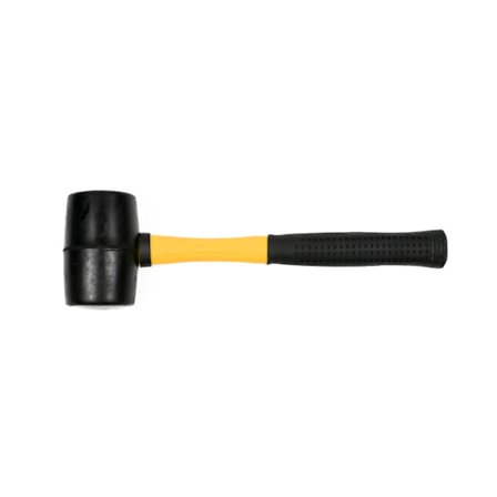 Gummiklubba Ø50 mm 450 g rund fiberhandtag