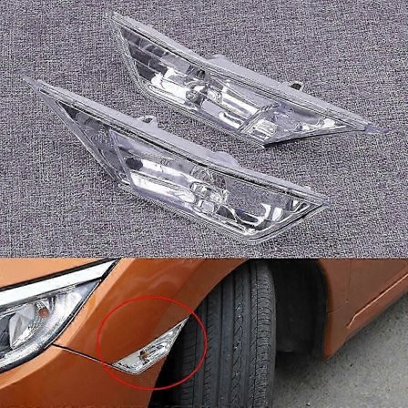 2x Passer til 2016-2019 Honda Civic 10. Gen Side Marker Lys Blinklys ss