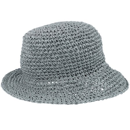 Seeberger - Grigio bucket Cappello - Paper Straw Pine Bucket @ Hatstore