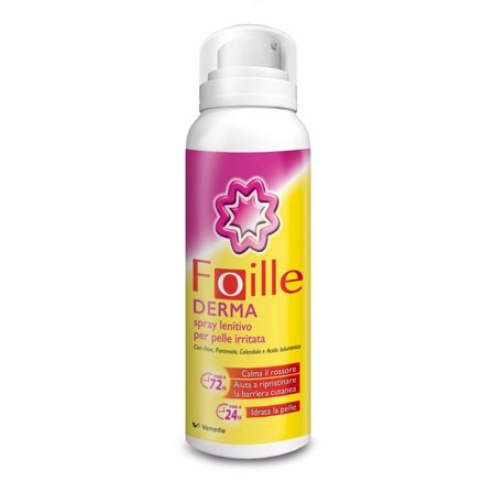 Foille Derma Spray riparatore cutaneo, doposole per pelle