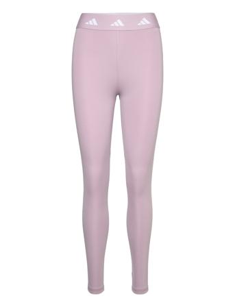 Tf 7/8 T Sport Running-training Tights Pink Adidas Performance
