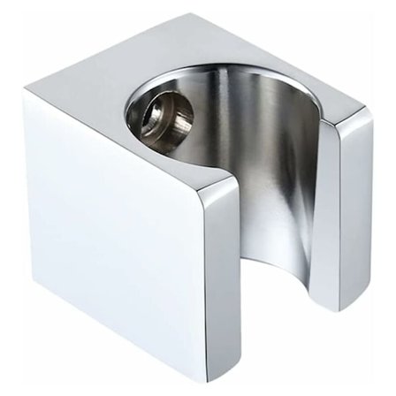 Messinkinen suihkupään pidike, seinään asennettava, kromi c107-ch